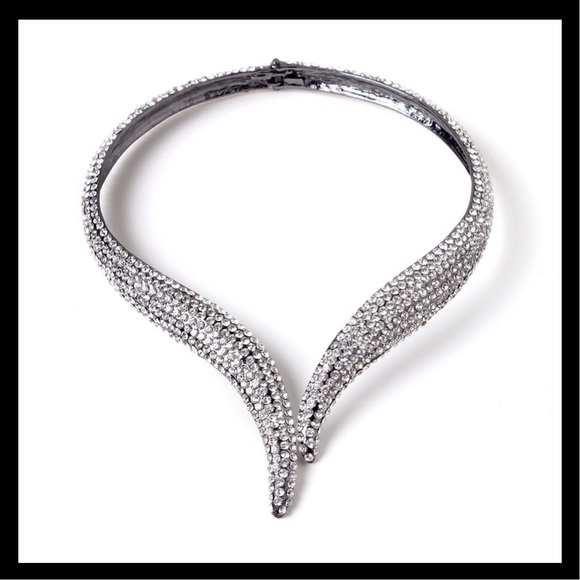 Amrita Singh Jewelry - Amrita Singh Agatha Collar With Austrian Crystals